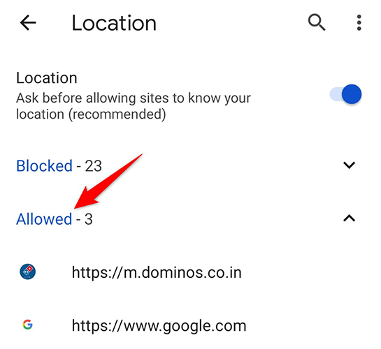 How to Check Which Websites Can Access Your Location in Google Chrome