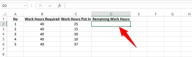 How To Subtract Numbers In Microsoft Excel