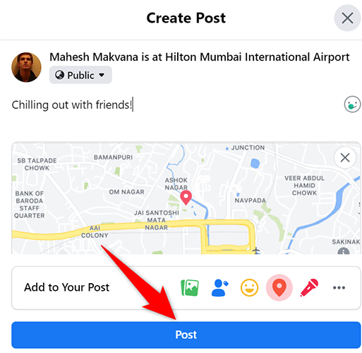 How to Check in on Facebook