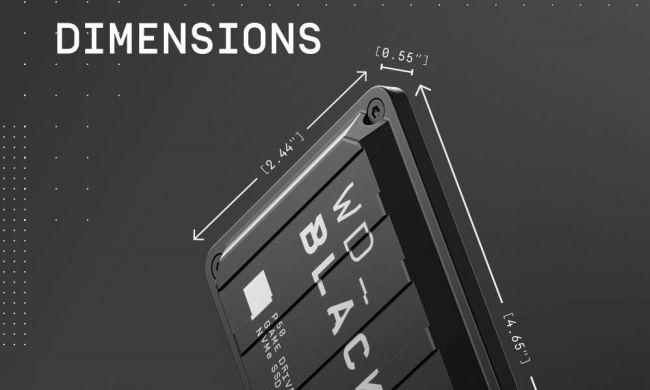 WD Black External SSD Dimensions