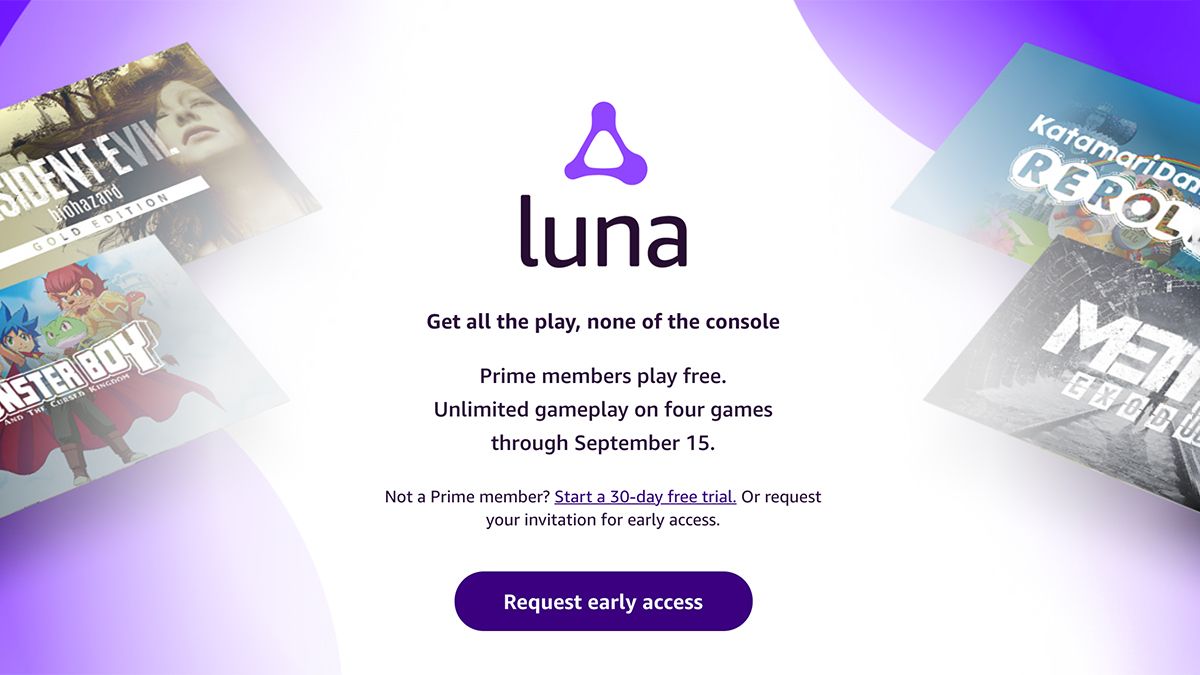 Luna Cloud Gaming Service Now Available to Everyone in Mainland U.S.  with Unique Offer for  Prime Members