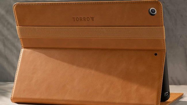 TORRO Genuine Leather Stand Case