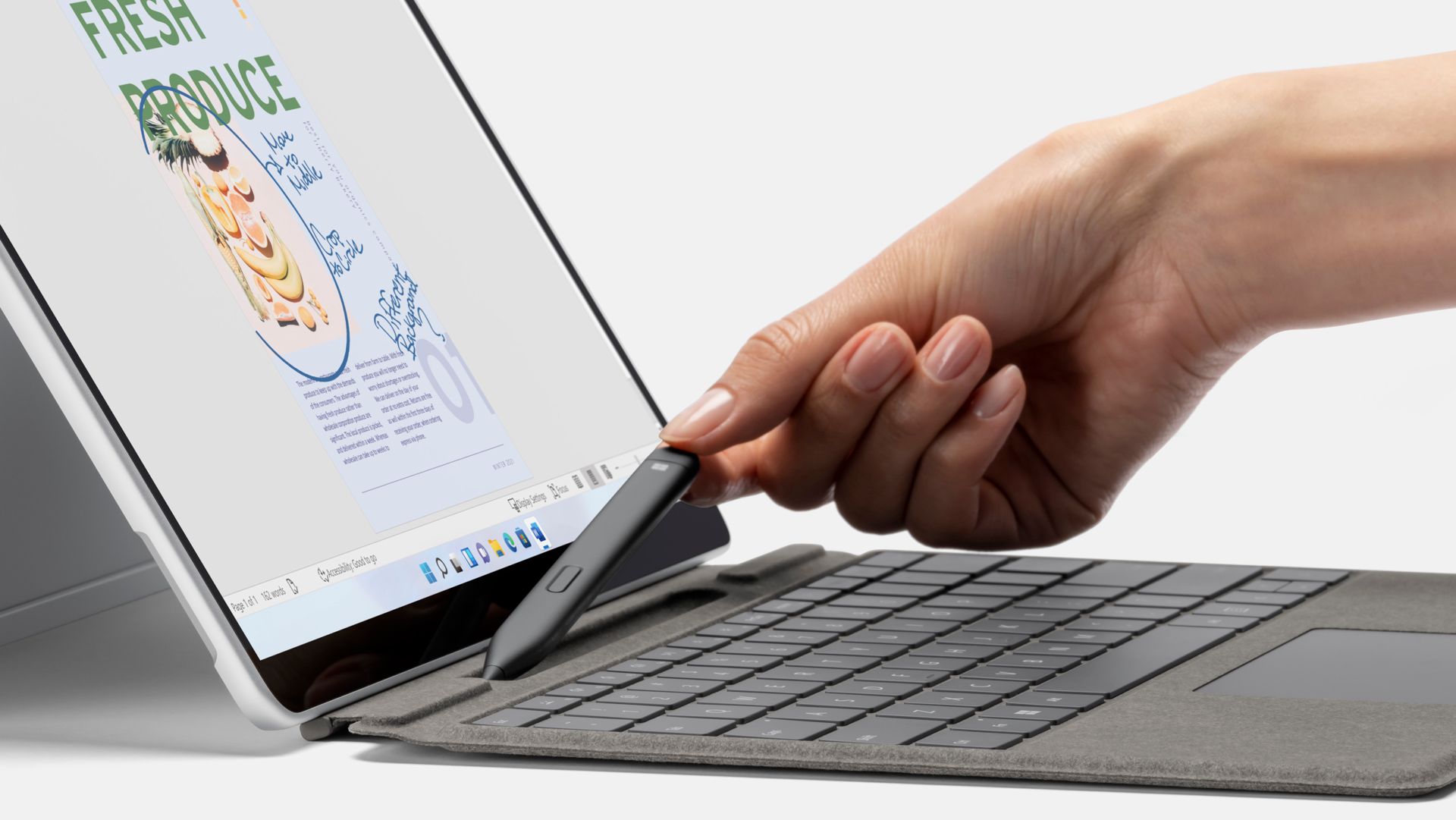 Surface Pro 8 with Slim Pen 2
