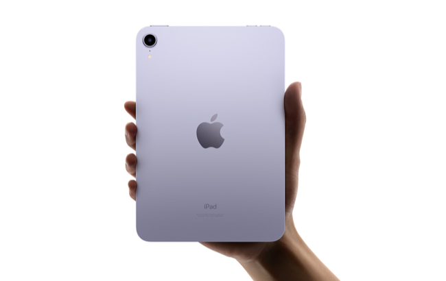 iPad mini 2021 rear-facing camera