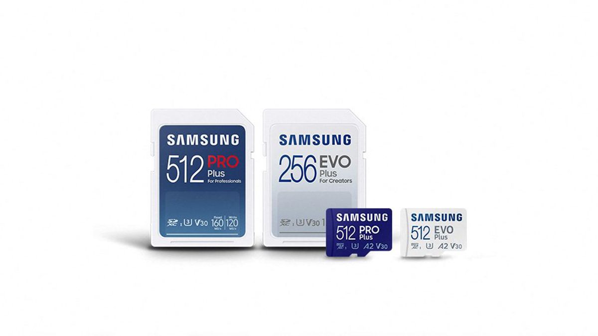 Samsung microSD and SD card