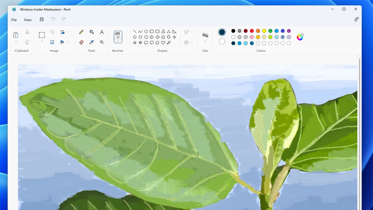 Windows 11 paint app