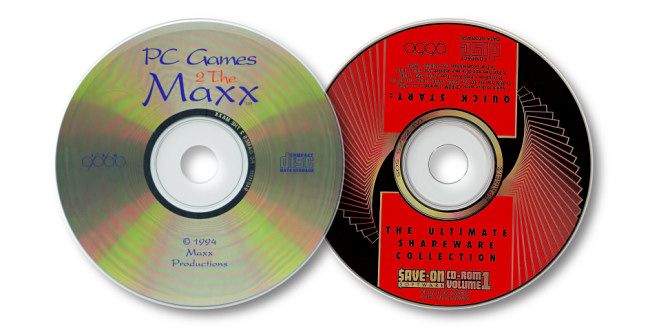 Two shareware CDs