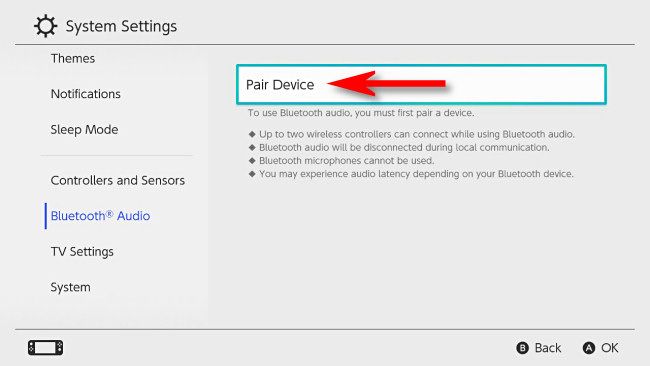 Select "Pair Device."