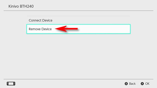 Select "Remove Device."