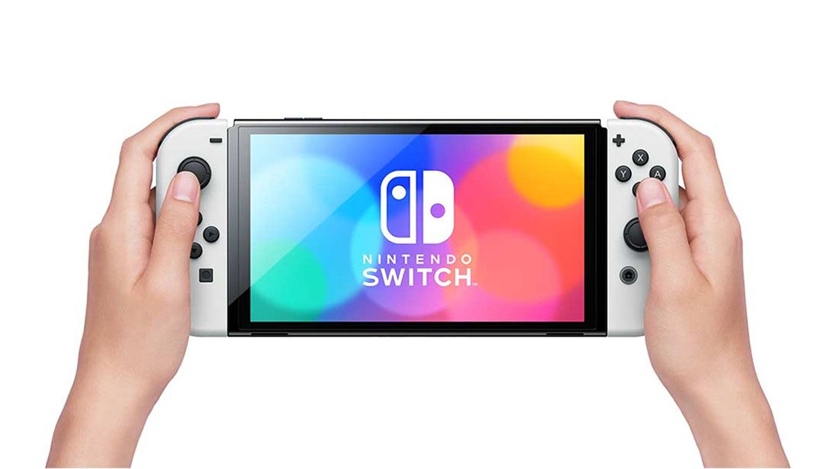 Nintendo Switch OLED model (white)