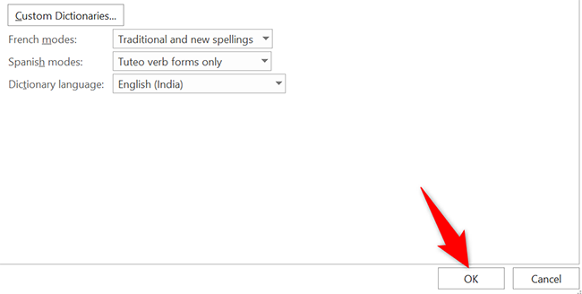 Click "OK" on the "Excel Options" window.