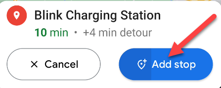 Add a charging station stop.