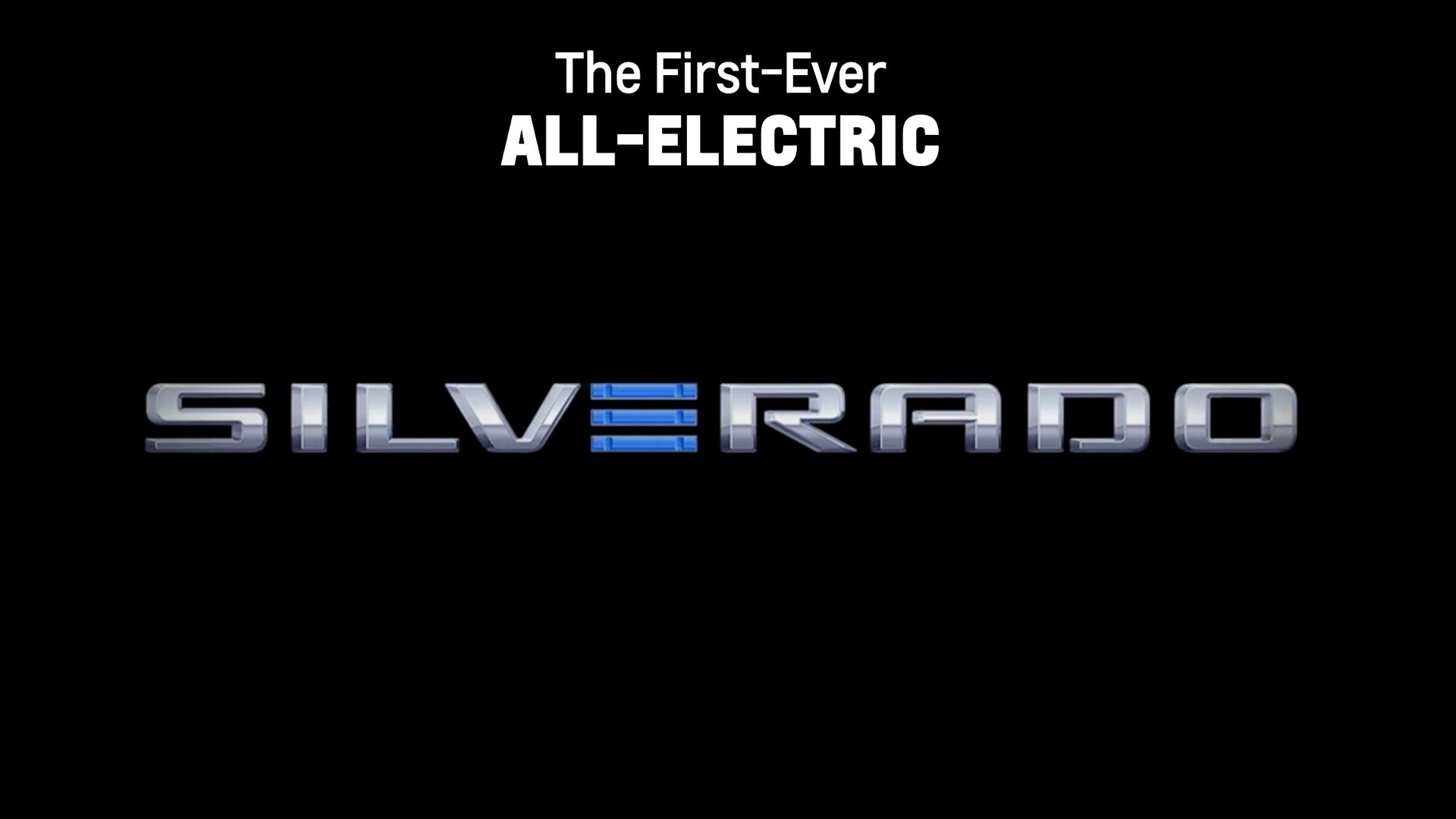 Silverado E announcement