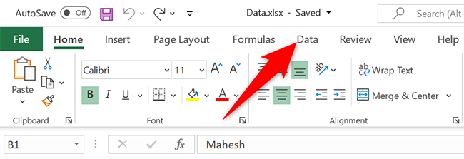 How to Alphabetize Data in Microsoft Excel