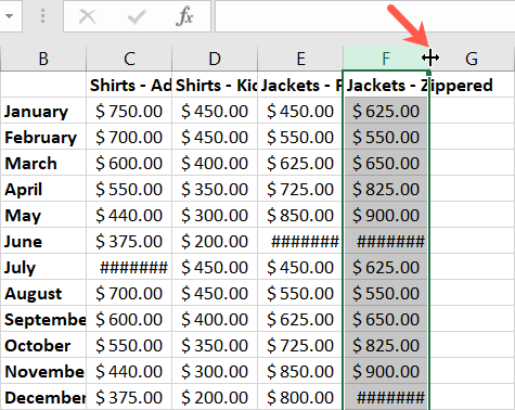 How to Shrink or Expand Cells to Fit Text in Microsoft Excel