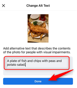 How to Add Alt Text to Images on Facebook