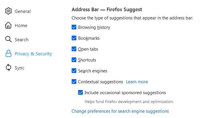 Firefox Is Getting Ads in Your Search Bar
