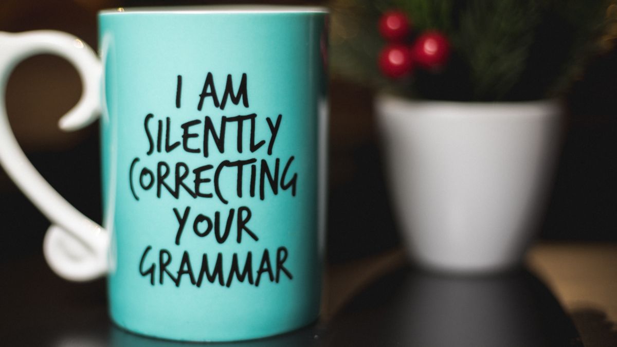 Grammar mug