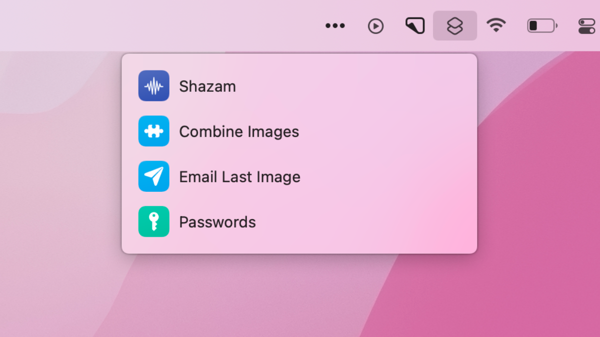 How to Trigger Mac Shortcuts From the Menu Bar