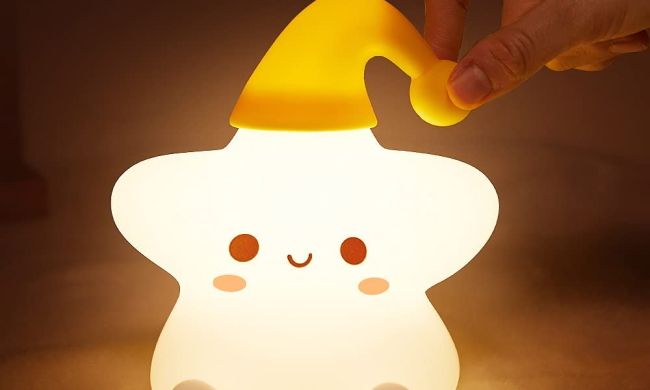star night light turned on