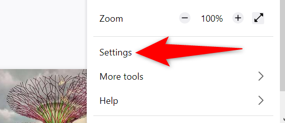 Select "Settings" from the Firefox menu.