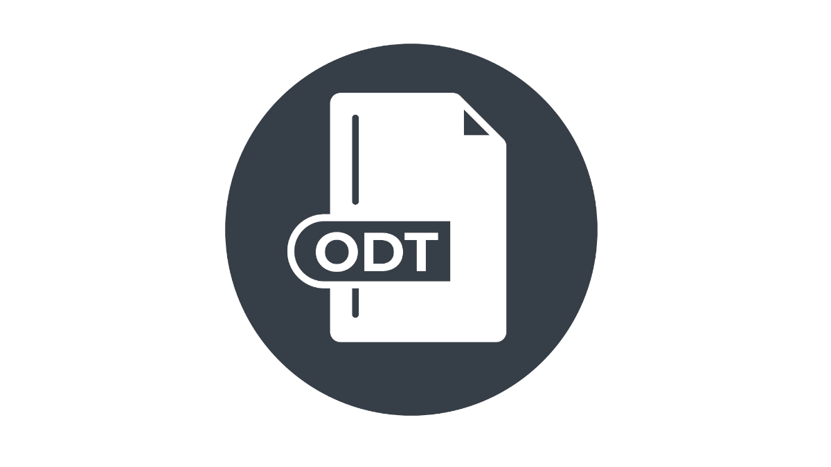 ODT file icon