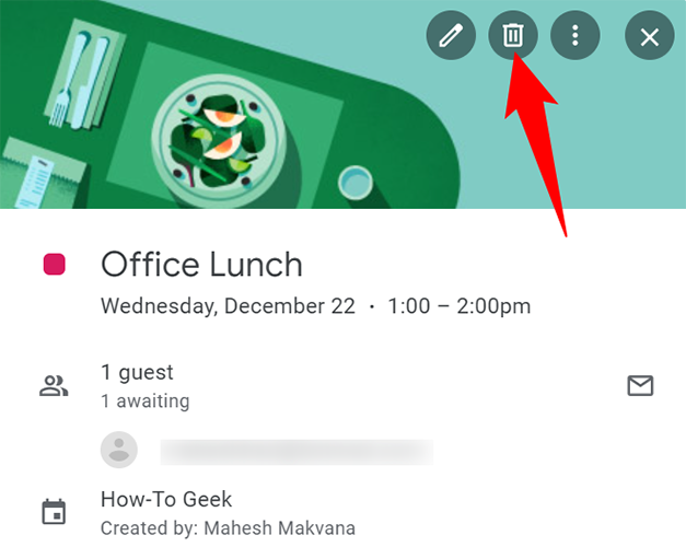How to Cancel a Google Calendar Event