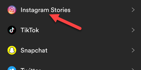 Pick a social media platform.