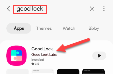 Find Good Lock in the Galaxy Store.