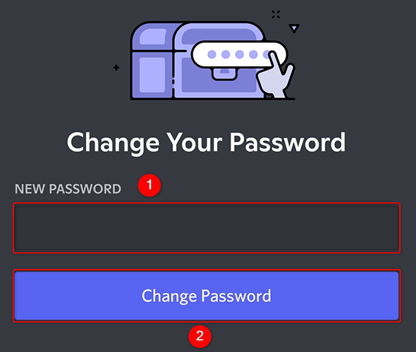 Reset the Discord password on mobile.