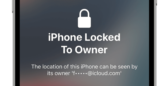 Activation Lock on iPhone