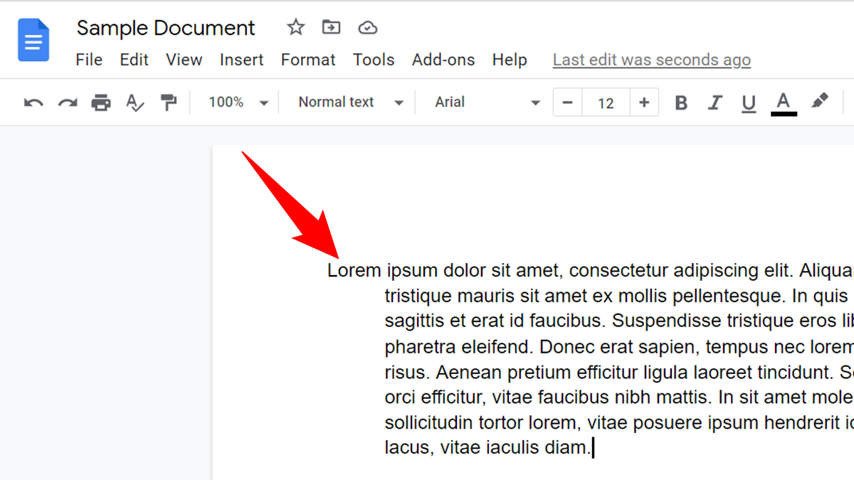 How To Add A Paragraph Indent In Google Docs