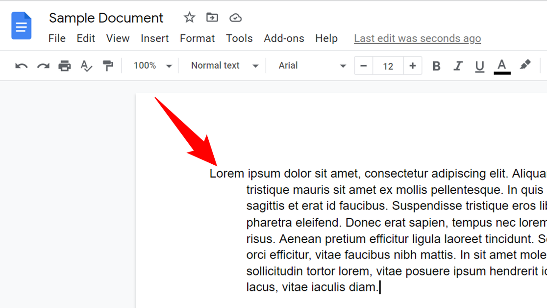 Troubleshooting ruler tool issues with hanging indents in Google Docs