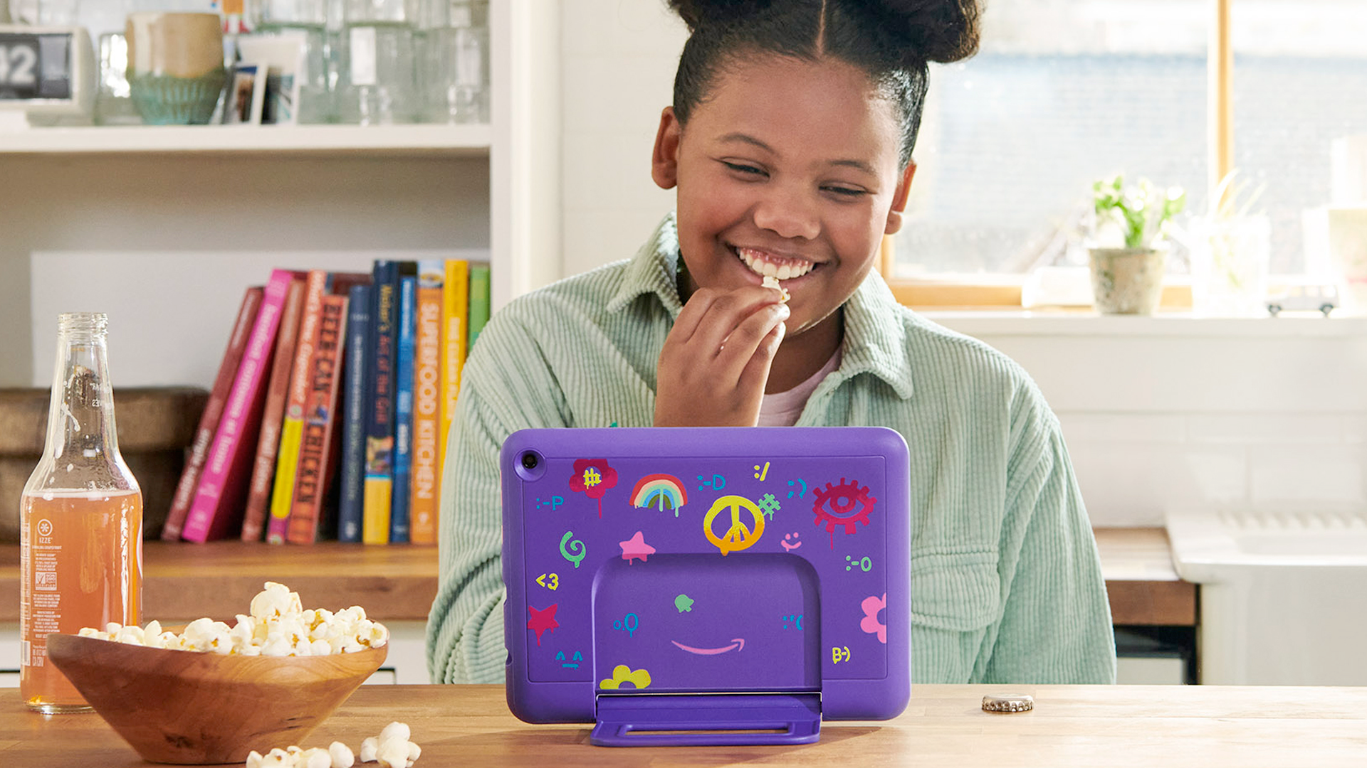 The Fire HD 8 Pro Kids Edition tablet.