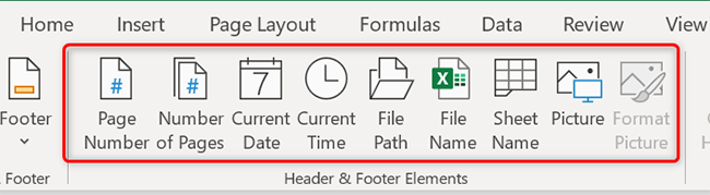 Select a dynamic item to add to the header.