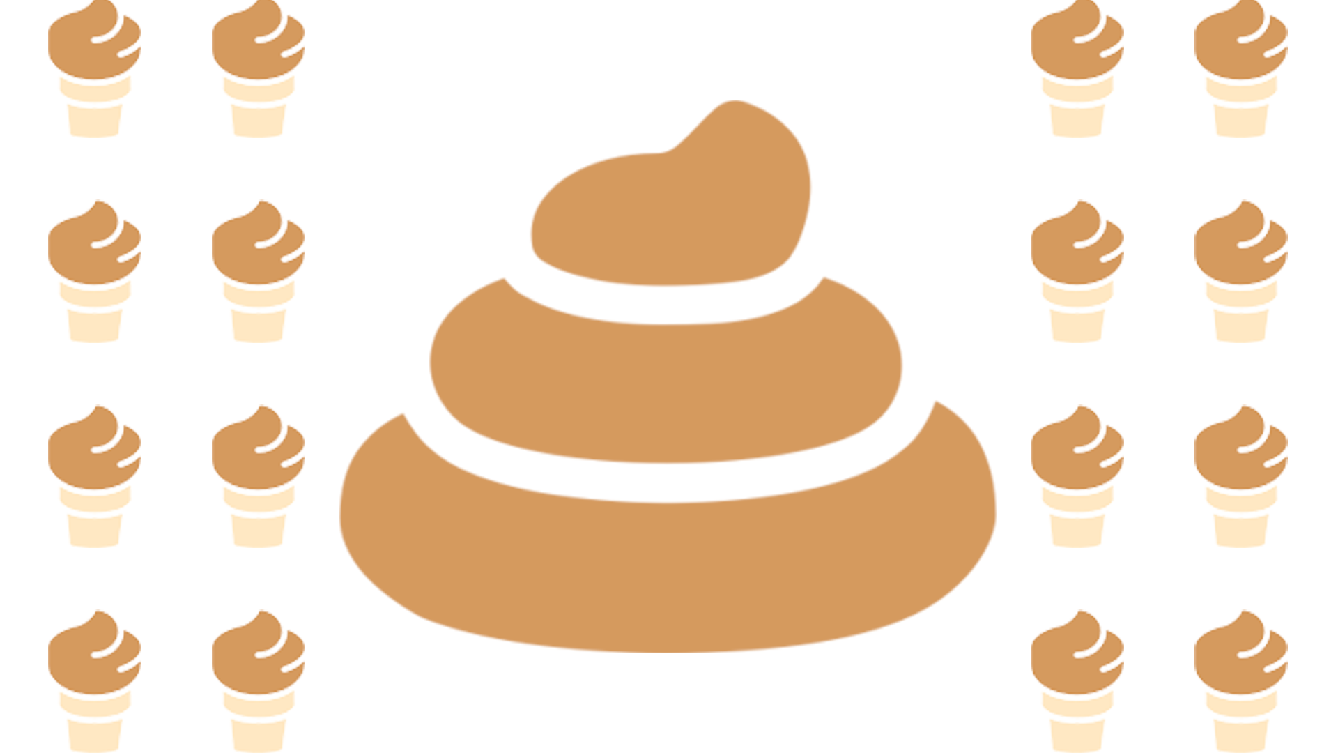 The old Microsoft poop and soft serve emoji, which look very similar!