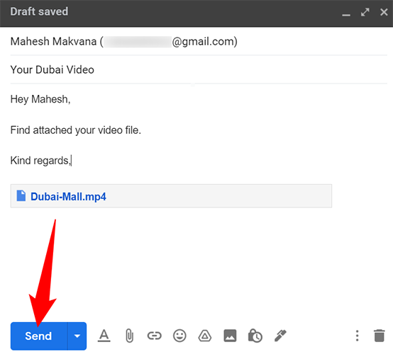 How to Send a Video Through Email