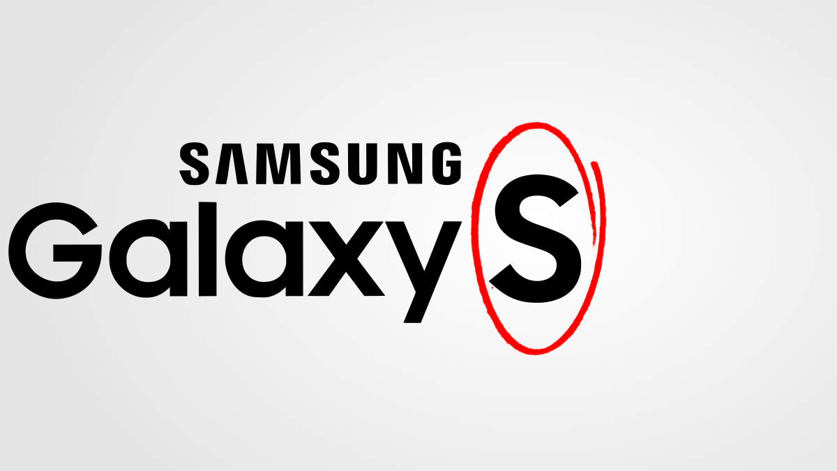 Samsung Galaxy S logo.
