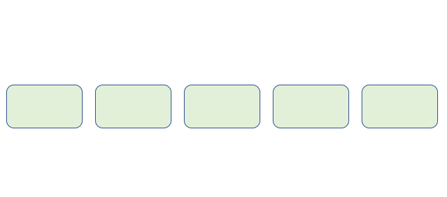 Rectangles with rounded edges.