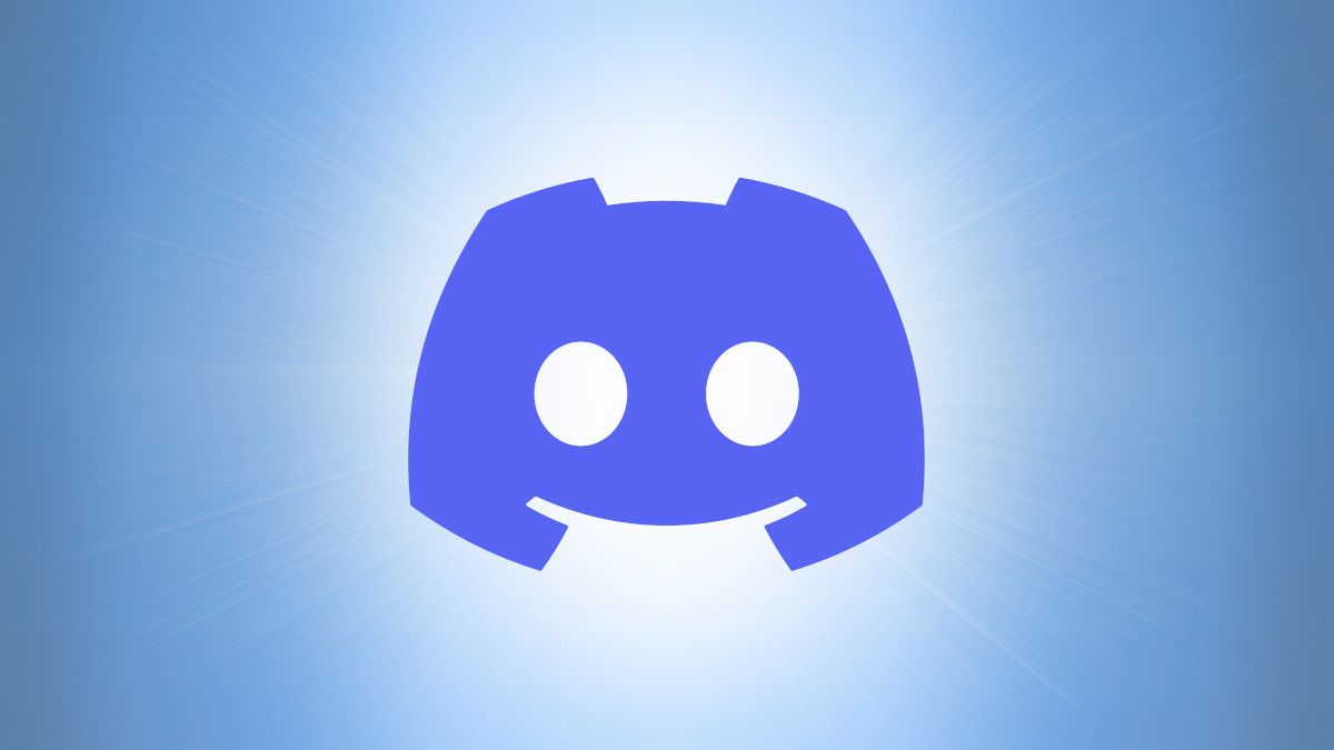 The purple Discord logo on a blue background.
