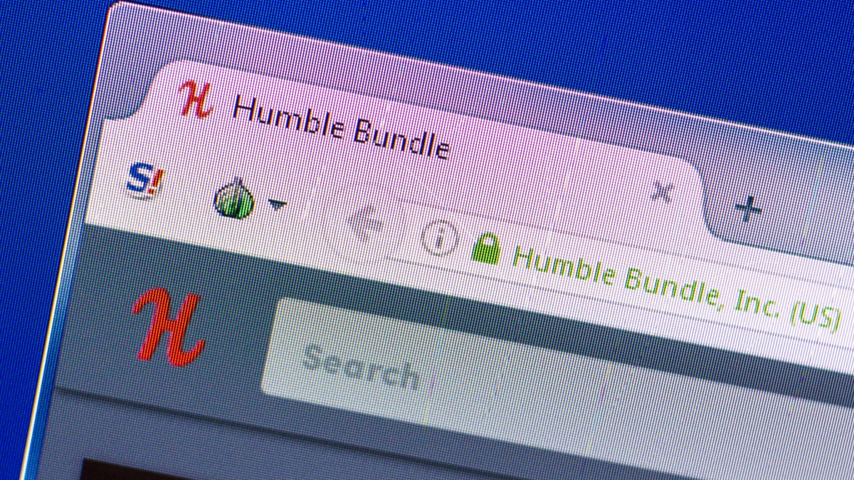 Humble on a screen