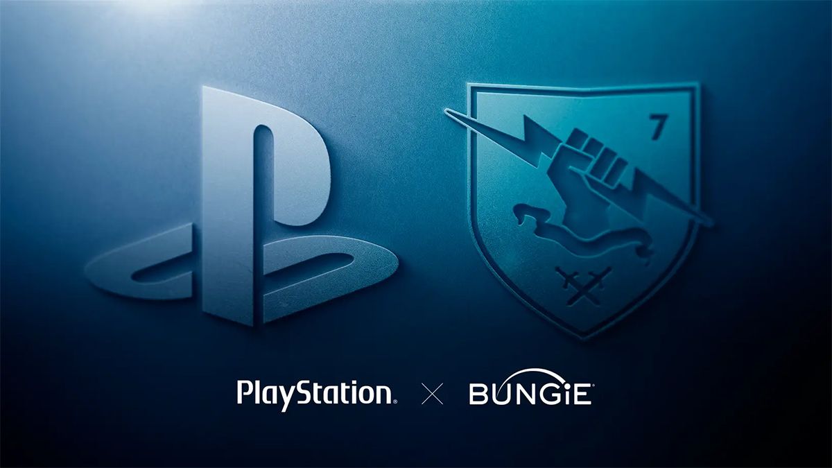 Sony and Bungie logos
