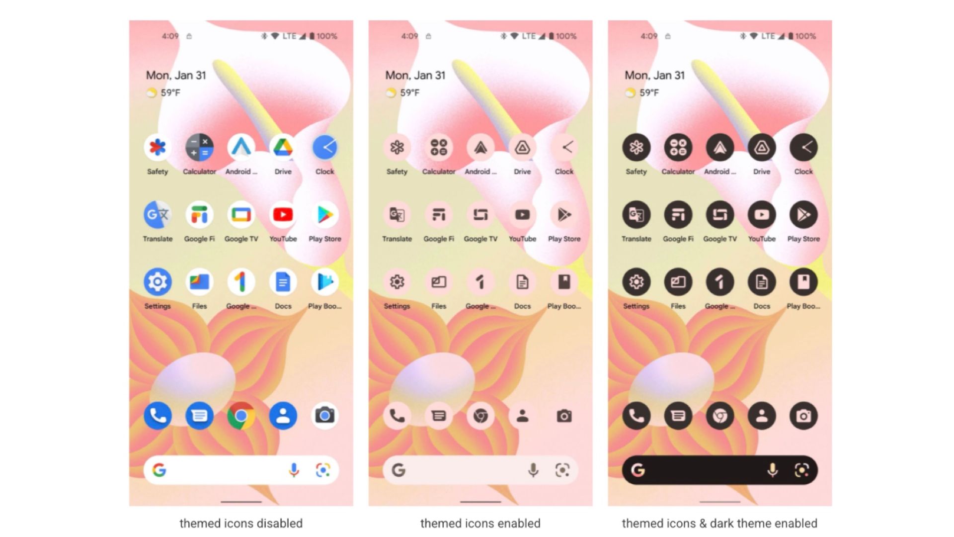 App Icon themes coming to Android 13