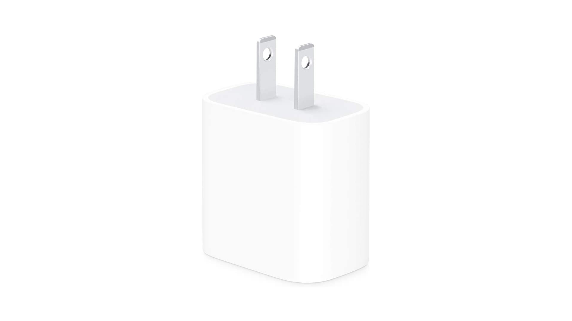 An Apple USB C charging block