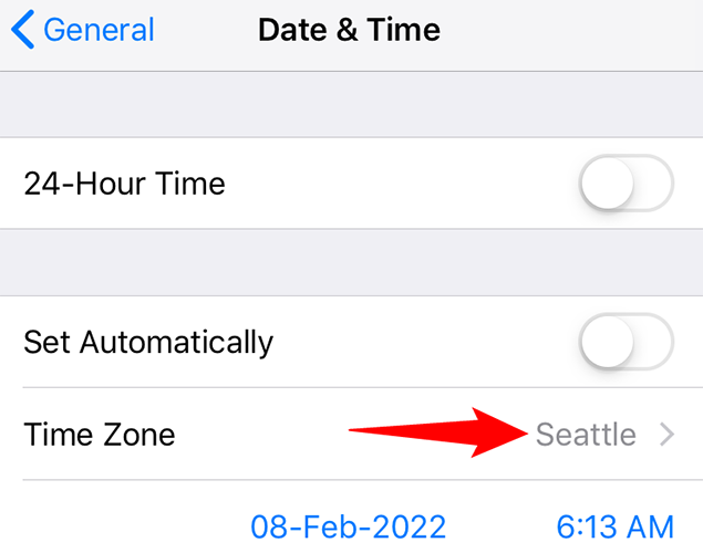 How to Change the Time Zone on iPhone