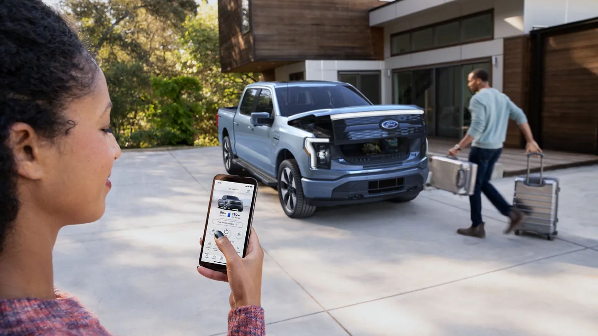 F-150 Lightning mobile app