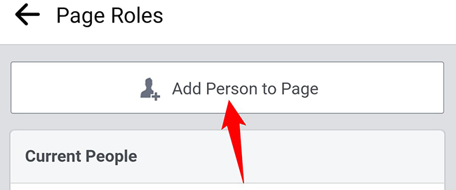 how to add someone as an admin on facebook page on iphone