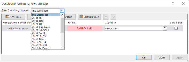 How to Copy Conditional Formatting in Microsoft Excel