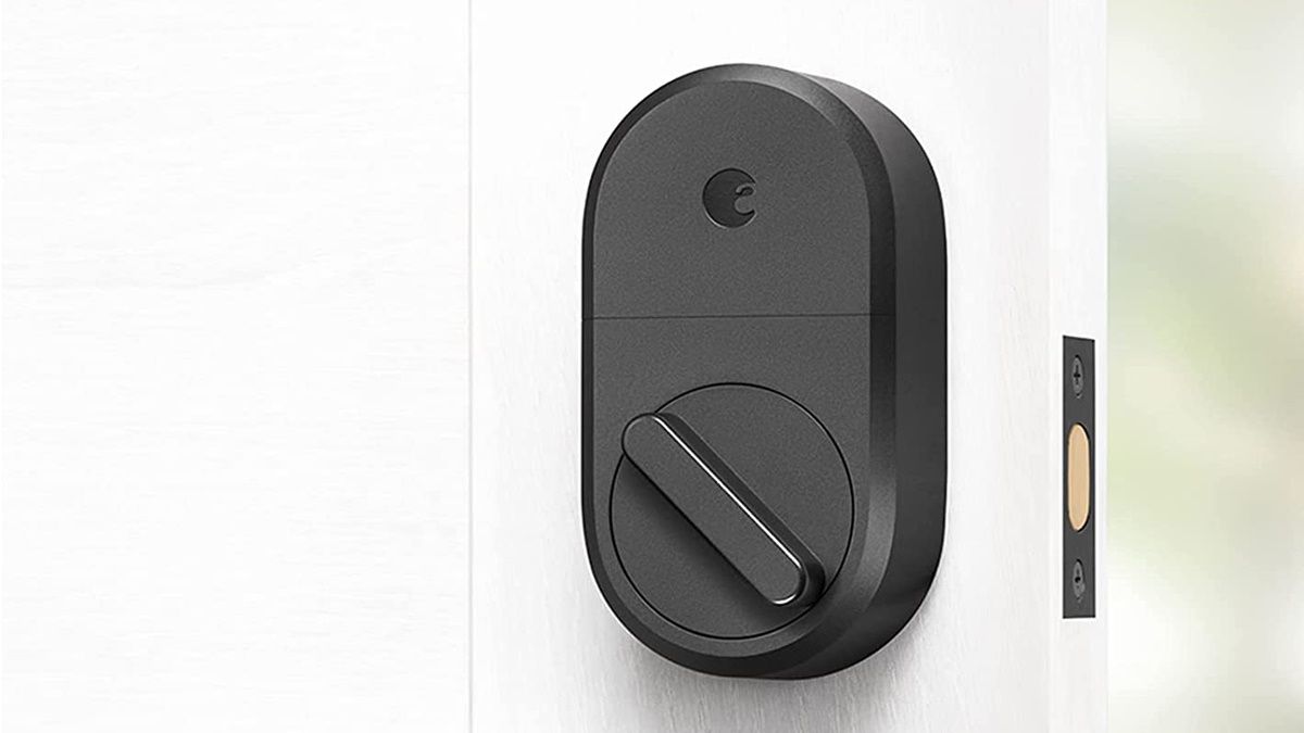 August Smart Lock on door
