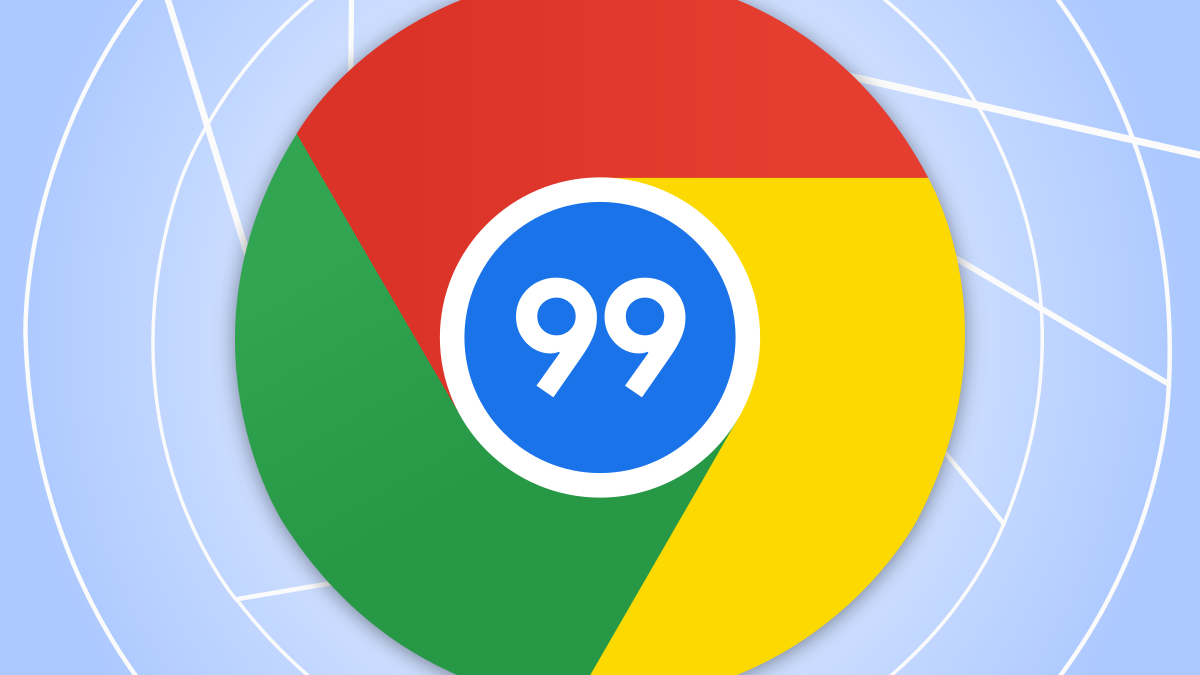 Chrome 99 logo.